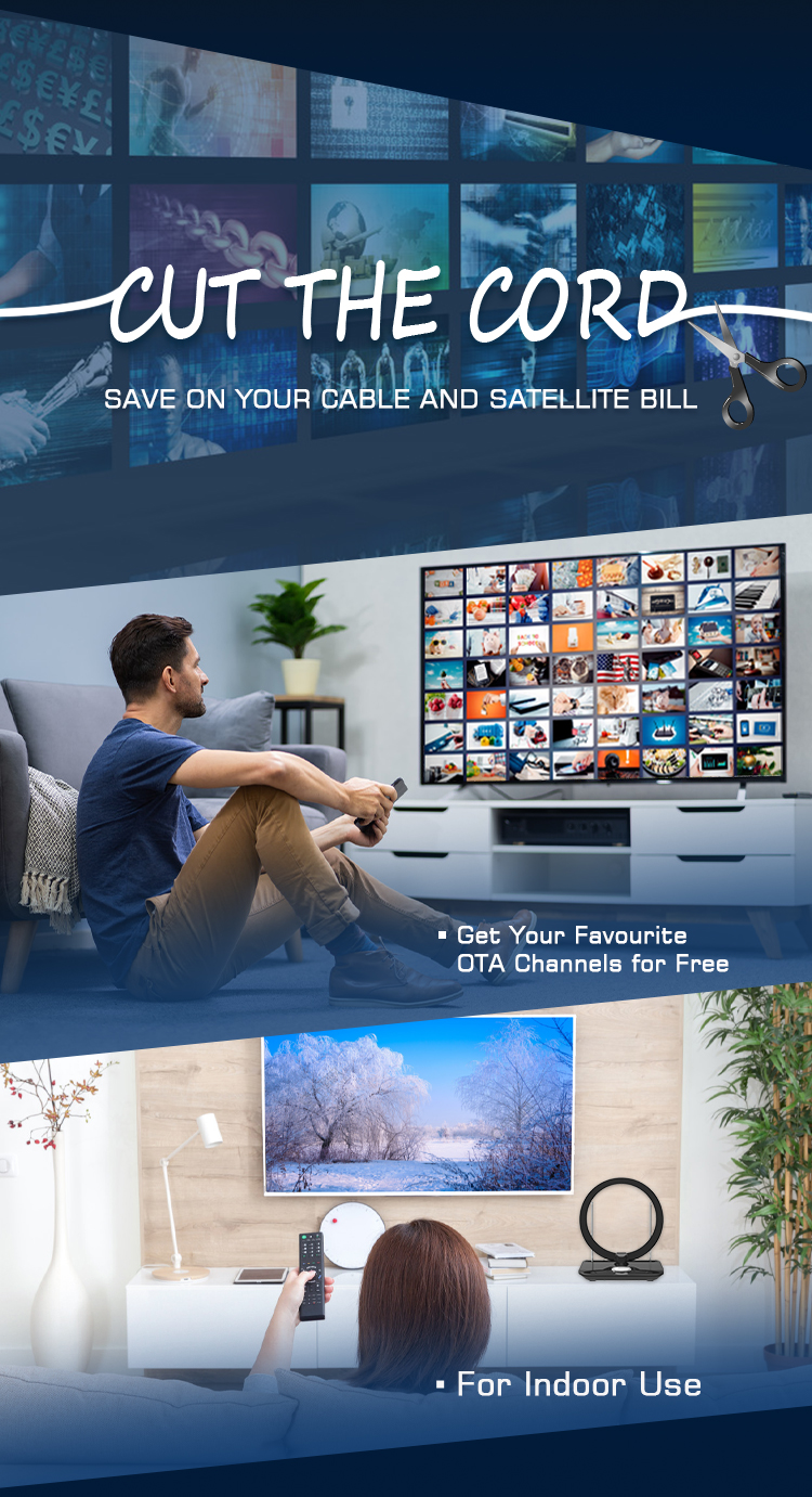 Indoor use for free OTA channels