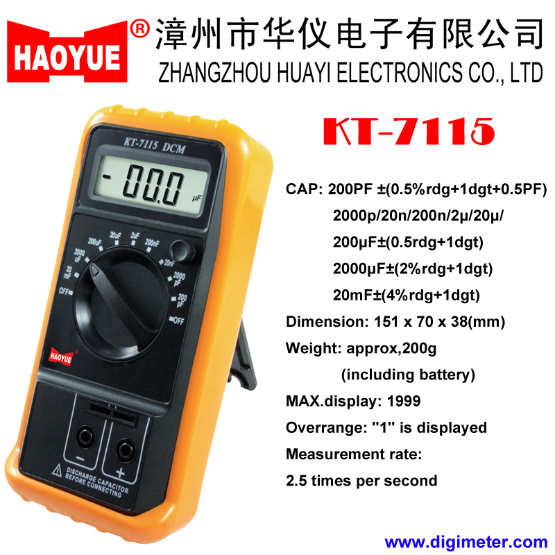 Digital Capacitance Multimeter