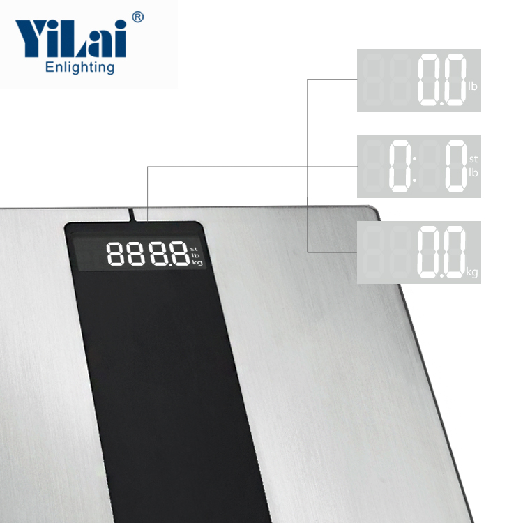 Bluetooth Body Composition Scale with Stainless Steel Platform