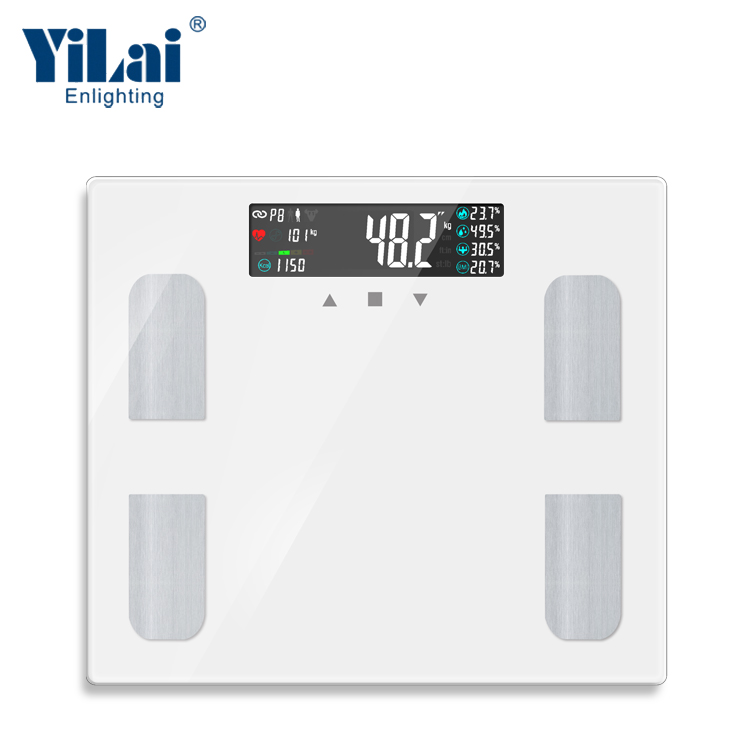 Digital weight scale with heart rate function 320*280mm big platform body fat scale - Image 2