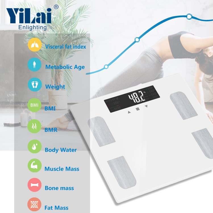 Digital Body Composition Scale with Heart Rate Monitoring