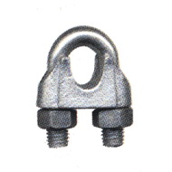 Malleable Wire Rope Clip Zinc Plated DIN 741