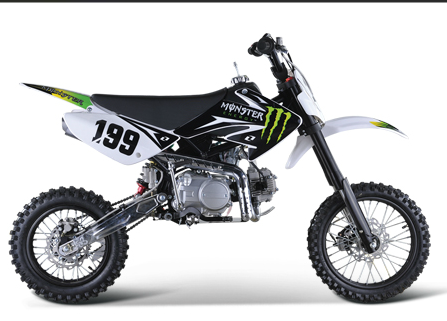 125cc Four-Stroke Youth Dirt Bike