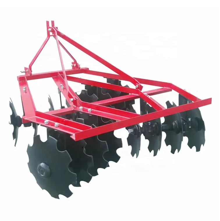 Disc harrow row alignment