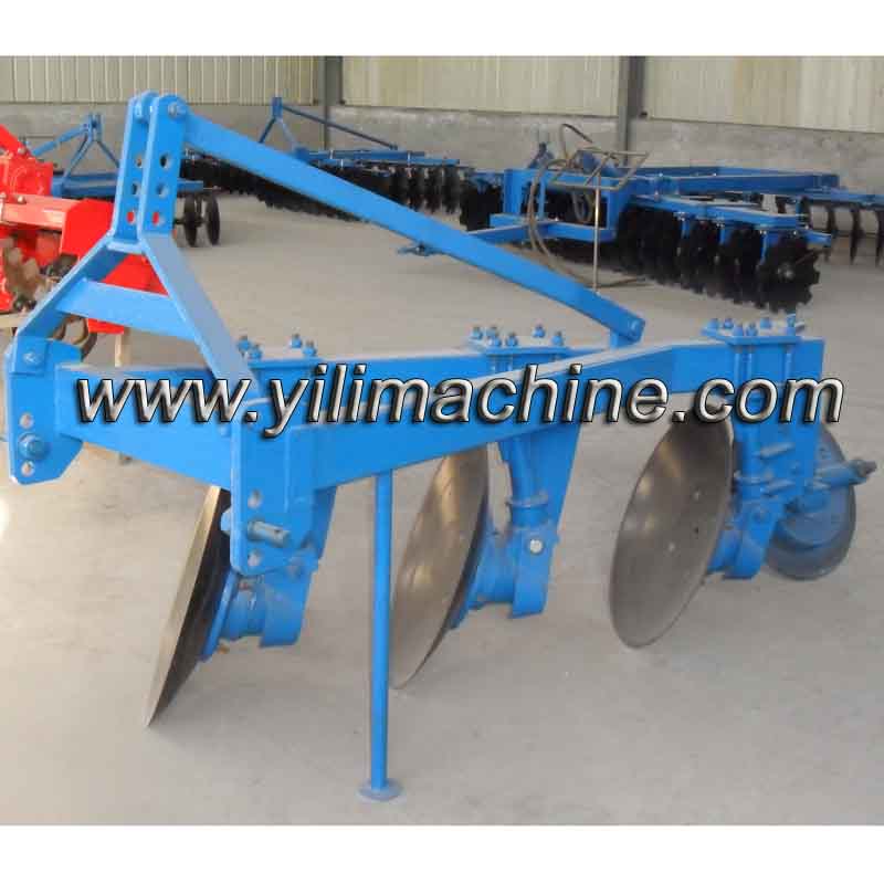 Tractor-Mounted Disc Plough for Soil Tillage