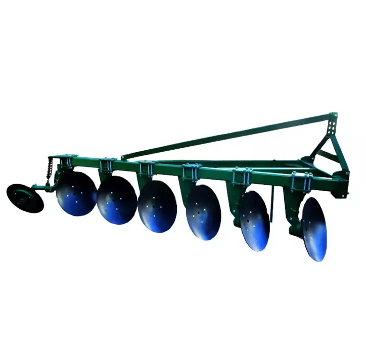 Independently rotating discs on a disc plow frame