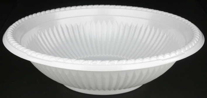 Fluted Disposable Serving Bowl