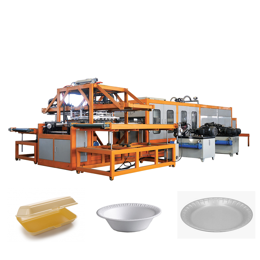 Disposable plastic foam food container/lunch box machine - Image 2