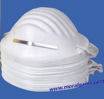 Disposable Polyester Dust Mask - 50-Piece Box