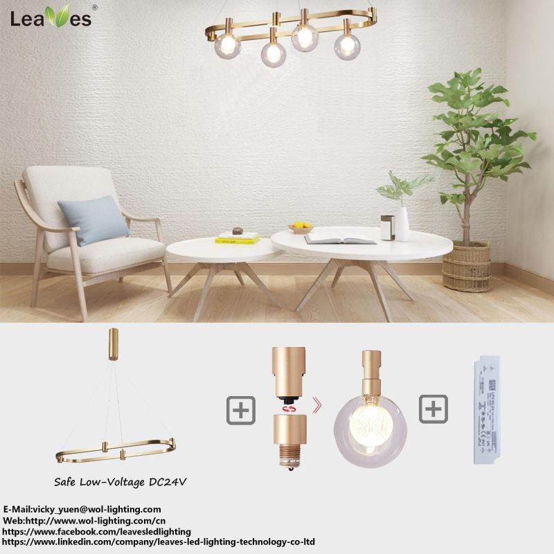 Modular LED Pendant Lighting System