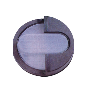 Electronic Display Component with Translucent Center