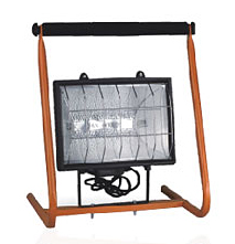 Portable Halogen Work Light with Adjustable Stand
