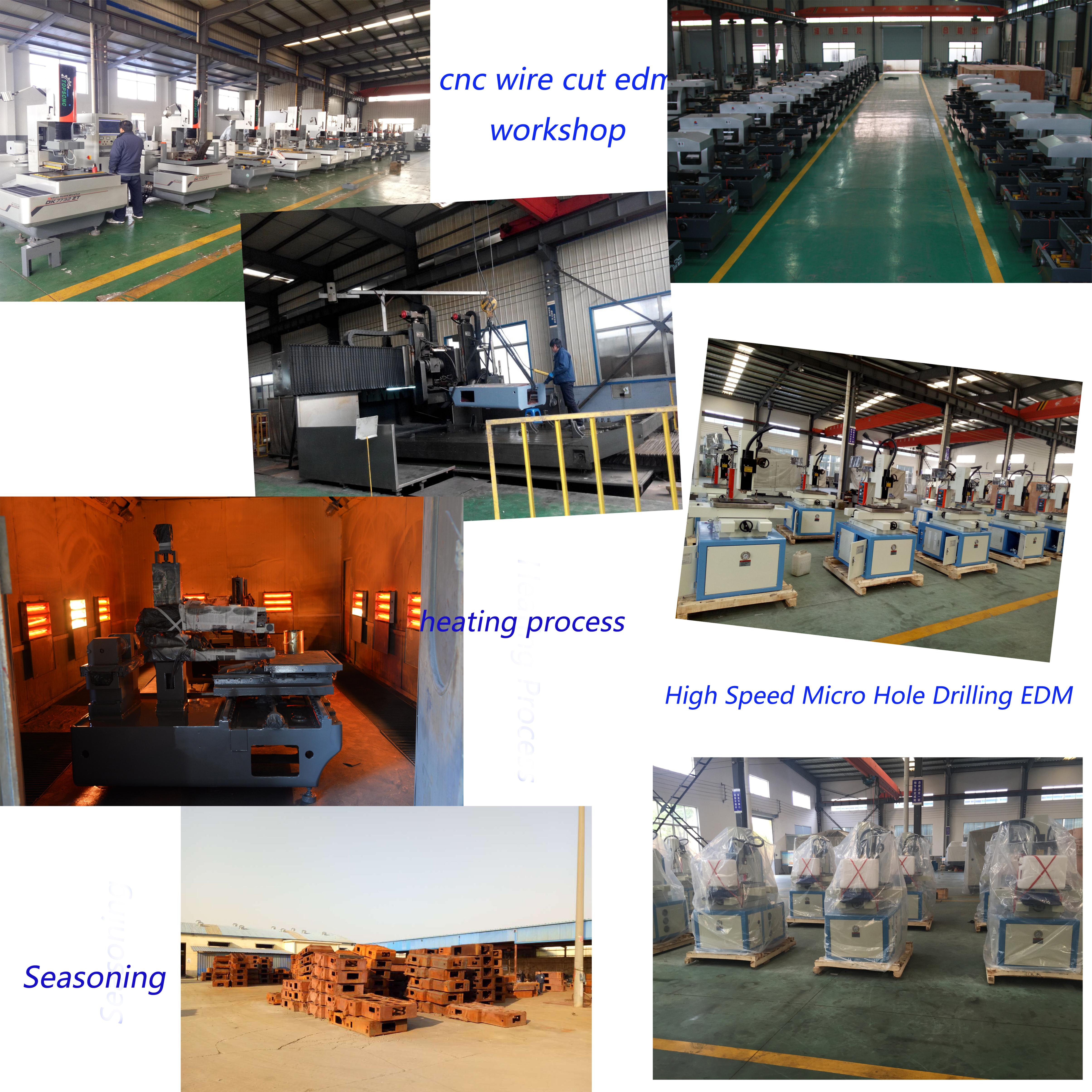 CNC Wire Cut EDM Workshop Setup