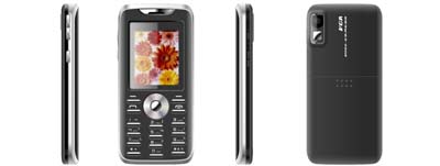 Compact Mobile Phone with Color Display