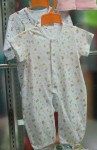 Floral Print Baby Onesie