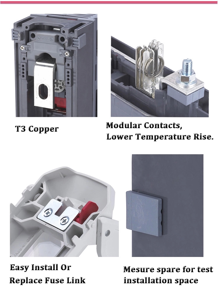 T3 Copper Contacts and Modular Design