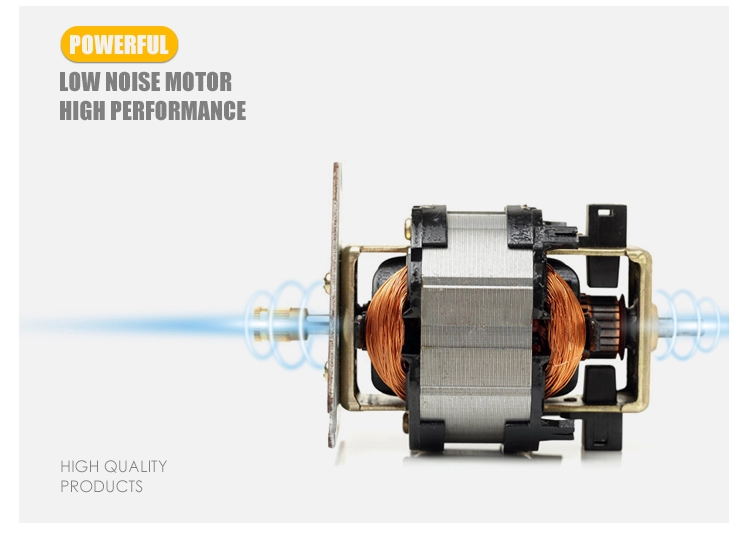 High-performance 1200W motor internal view