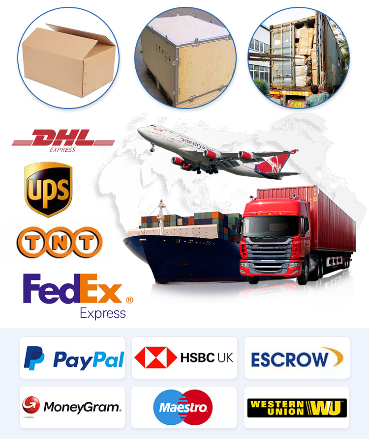 Logistics and payment information