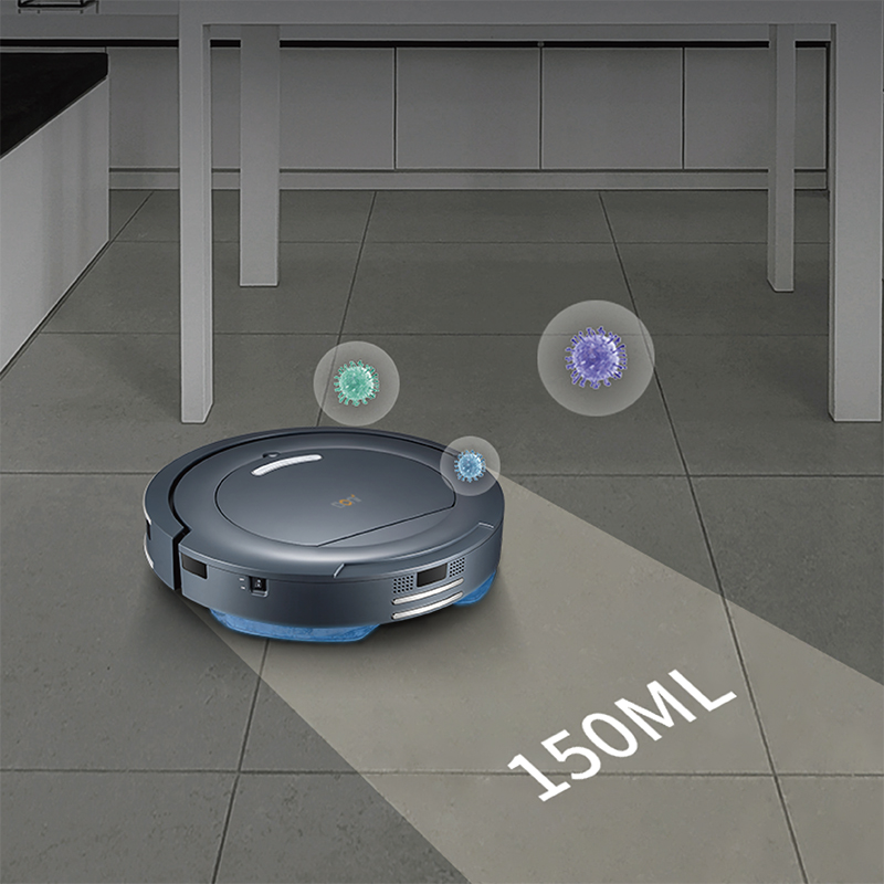 Doni V16 Robot Vacuum cleaner with Gyroscope Navigation and mopping function - Image 2