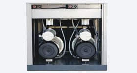 Canopy-Enclosed Dual Air Compressor