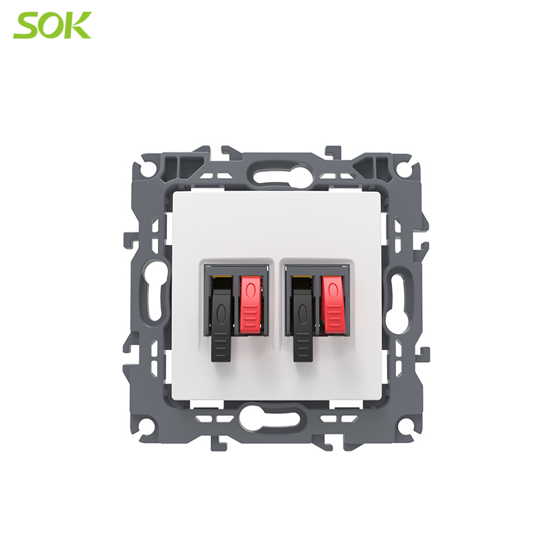 Double Audio Power Socket - Image 2
