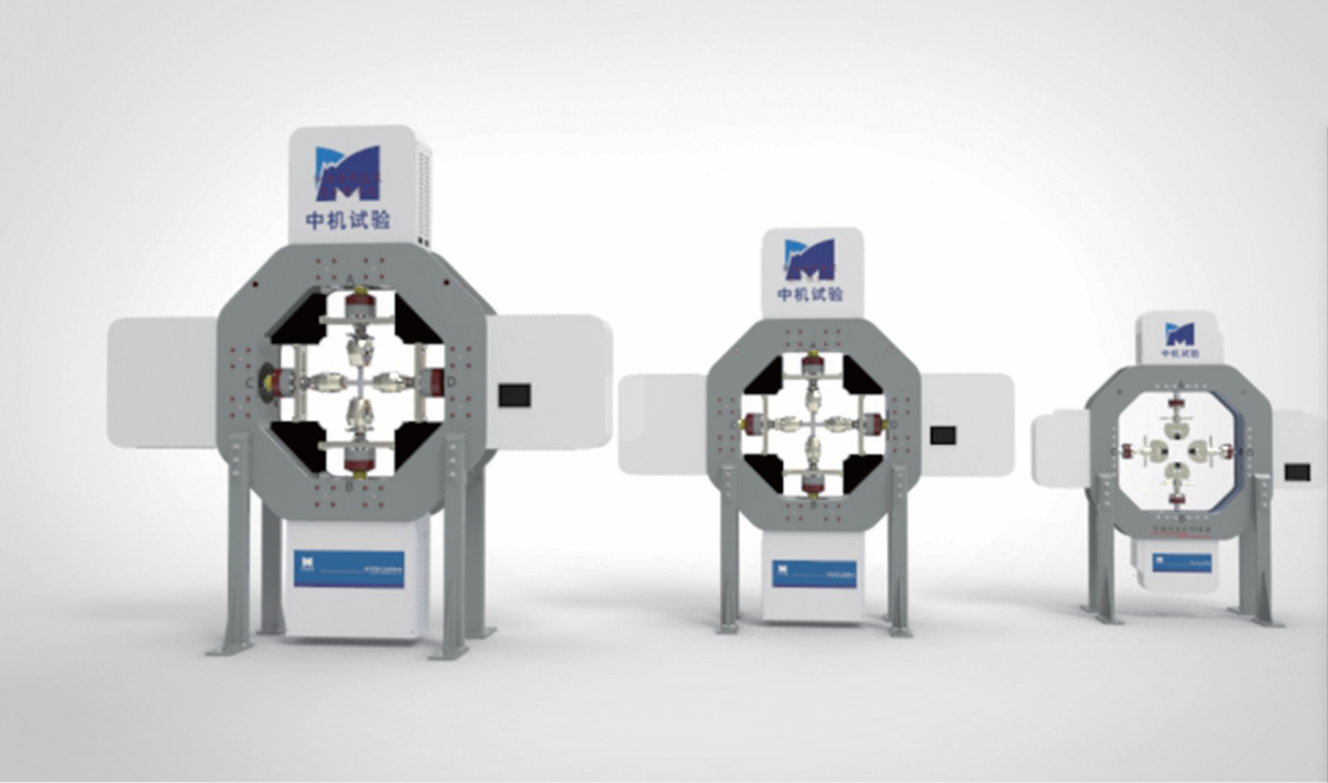 Biaxial Universal Material Testing Machine