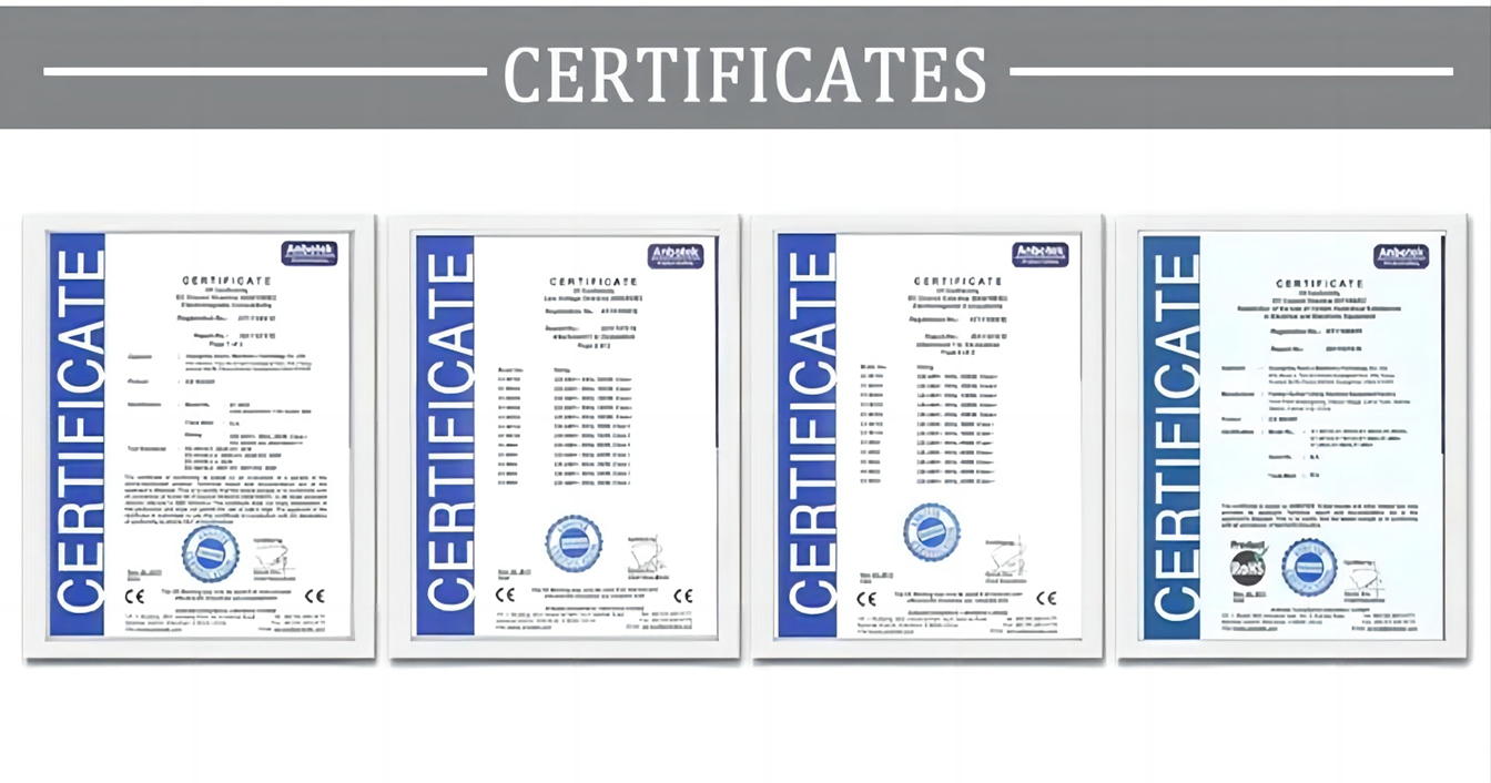 Product quality certifications