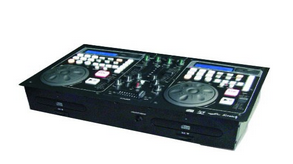 Dual CD Player Mixer Console