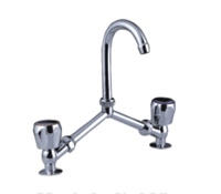 Dual Handle Kitchen Sink Faucet