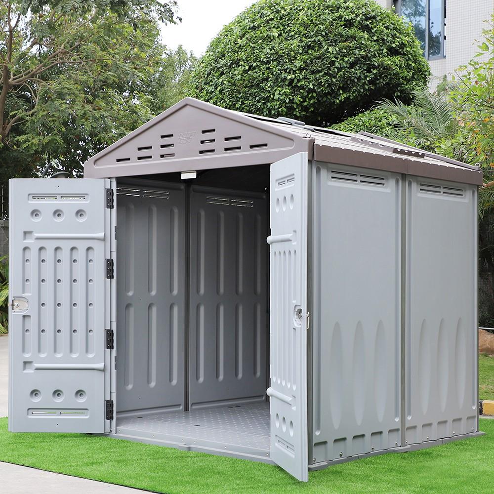 Double Door Outdoor Storage Shed