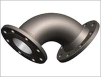 Double Flanged 90 Degree Pipe Bend