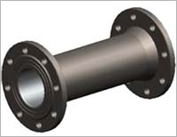 Double Flanged Industrial Pipe