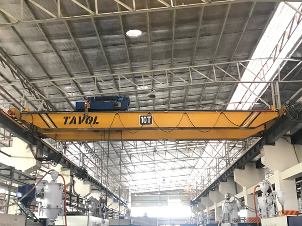 Double girder overhead crane 10T capacity