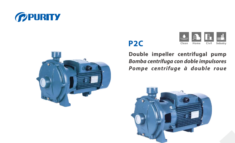 Double Impeller Centrifugal Pump Diagram
