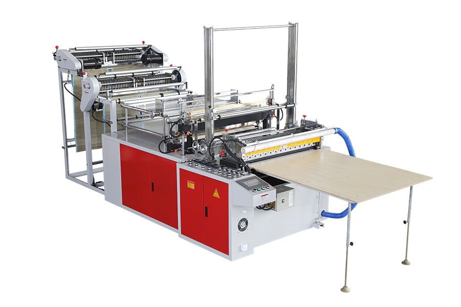 Double Layer Four-Roll Plastic Bag Making Machine