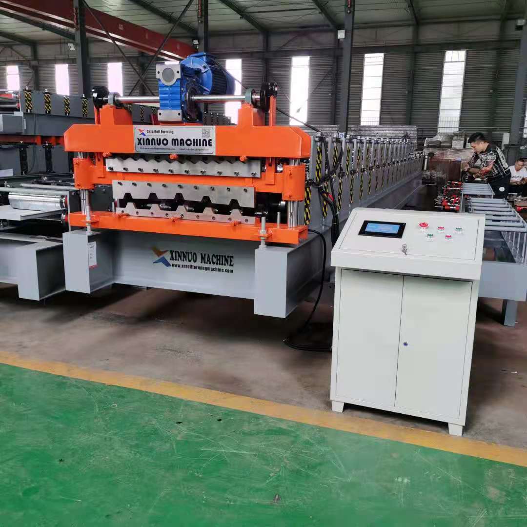 Double Layer Corrugated and IBR Roofing Sheet Roll Forming Machine