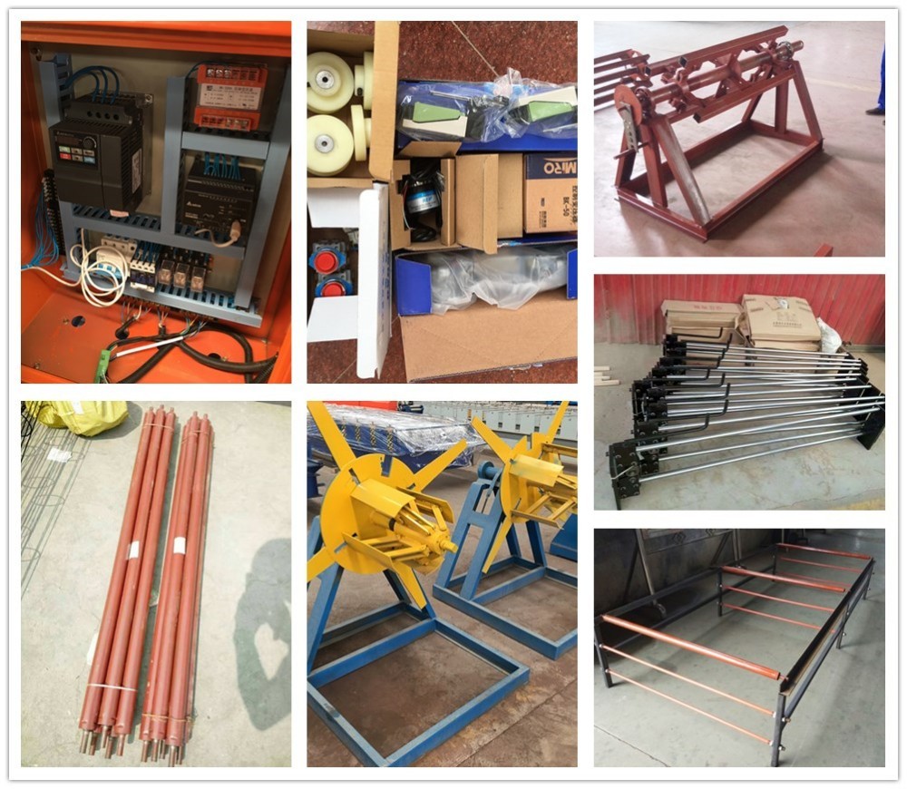 Overview of the roll forming production line
