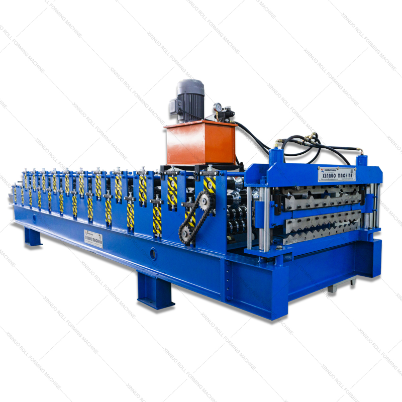 double layer roof panel double decker roll forming machine - Image 2