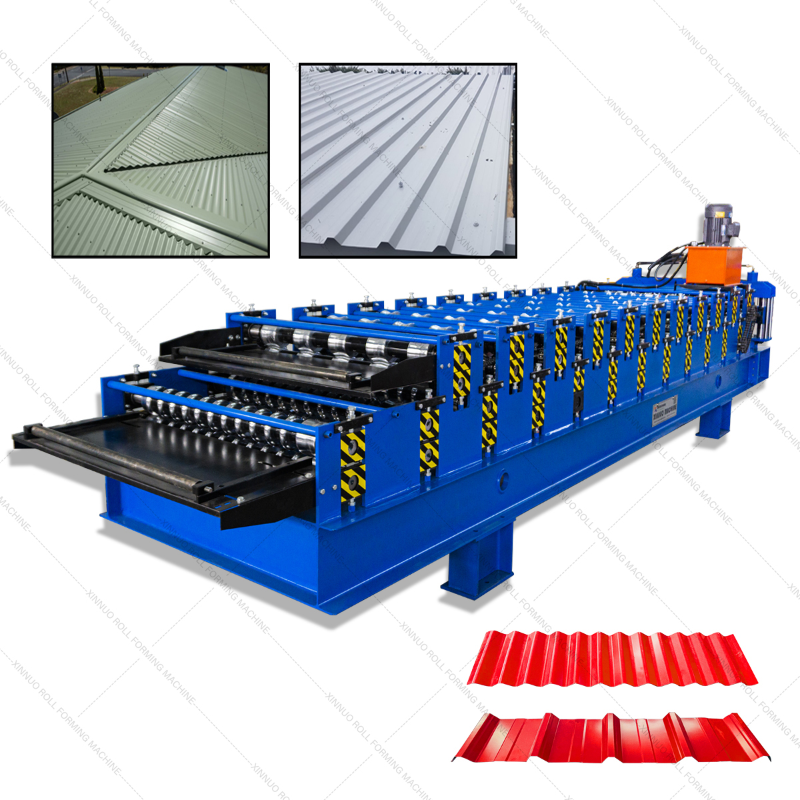 Double decker roll forming machine profile