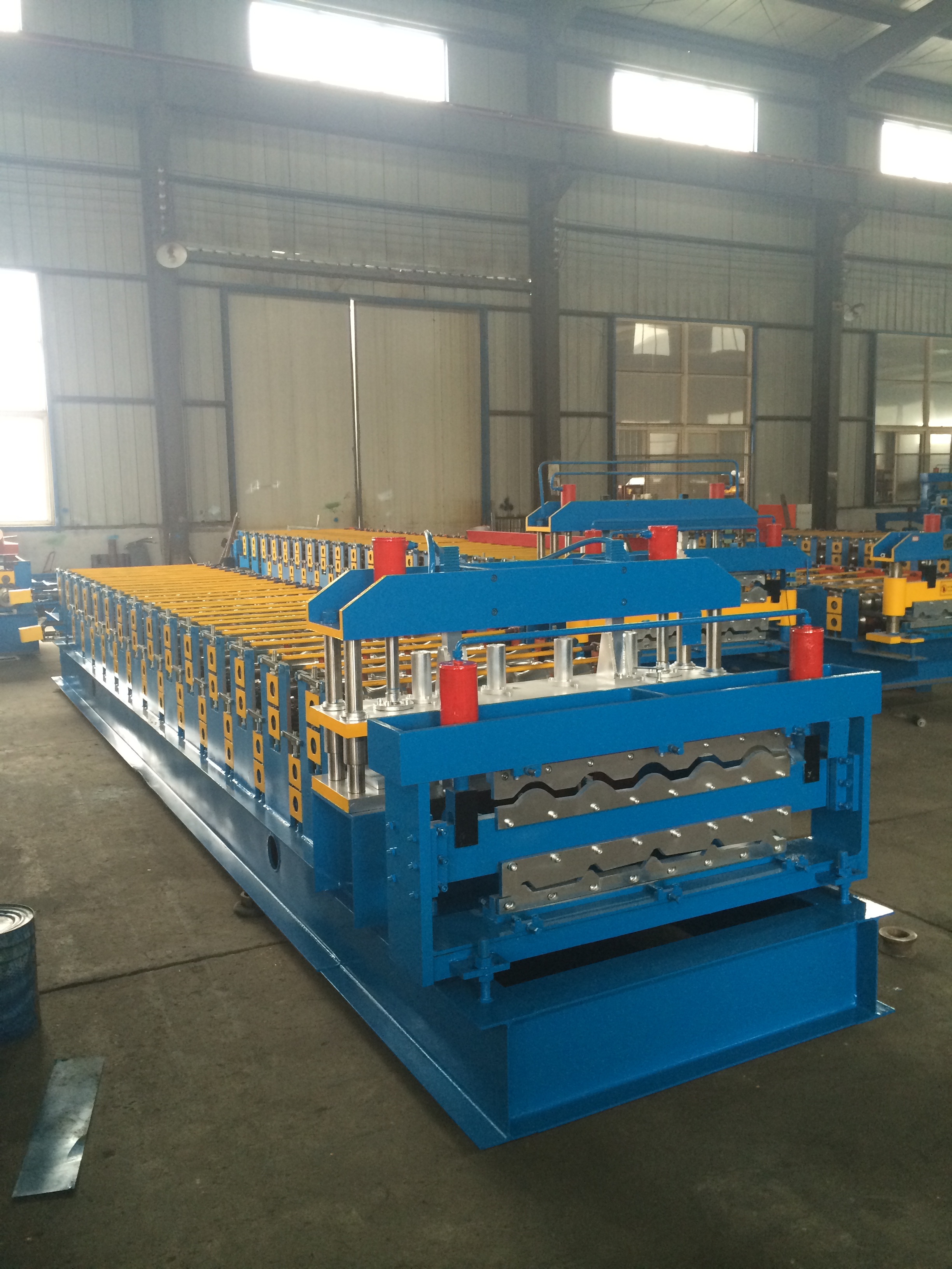 Double Layer Roofing Sheet Roll Forming Machine - Image 2