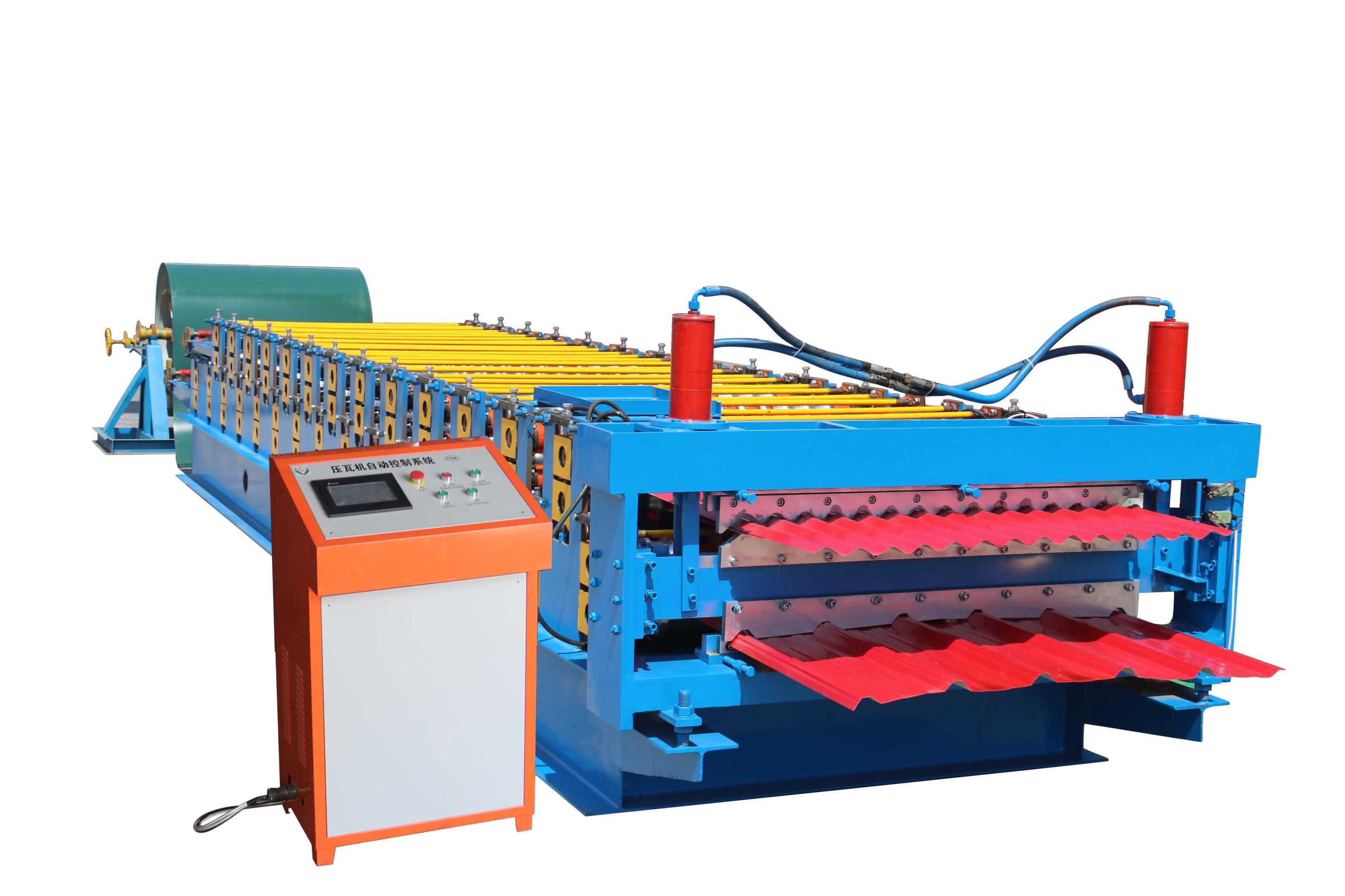 Double Layer Roofing Sheet Forming Machine