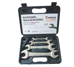 Ratcheting Open End Wrench Set