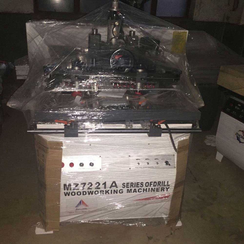 Double Row Wood Boring Machine