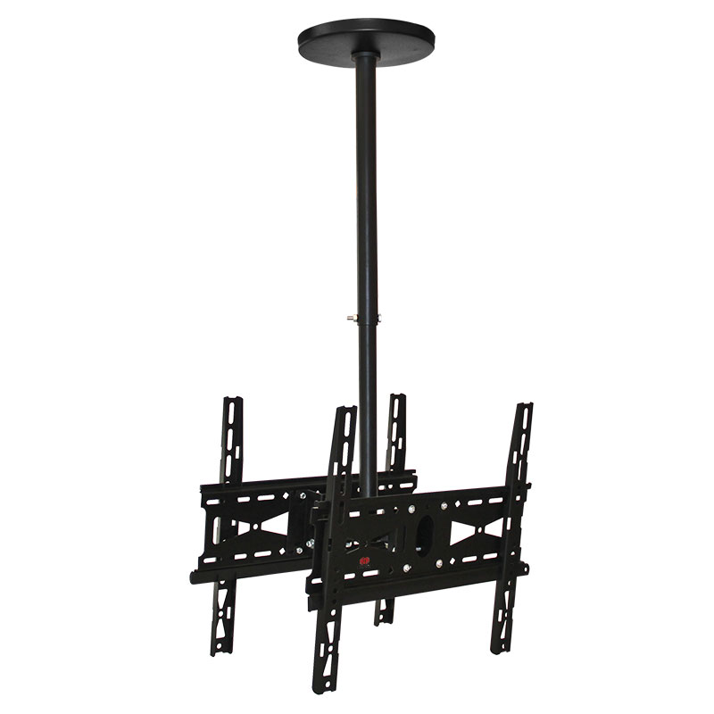 Dual Screen TV Ceiling Mount for 32-55 inch TVs