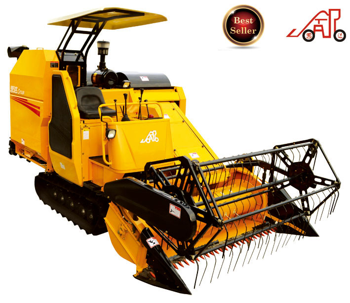 Double threshing whole feeding combine harvester - Image 3