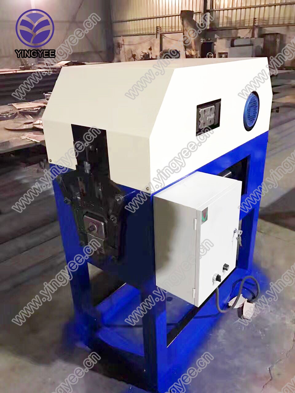 Downpipe Shrinking and Bending Machine