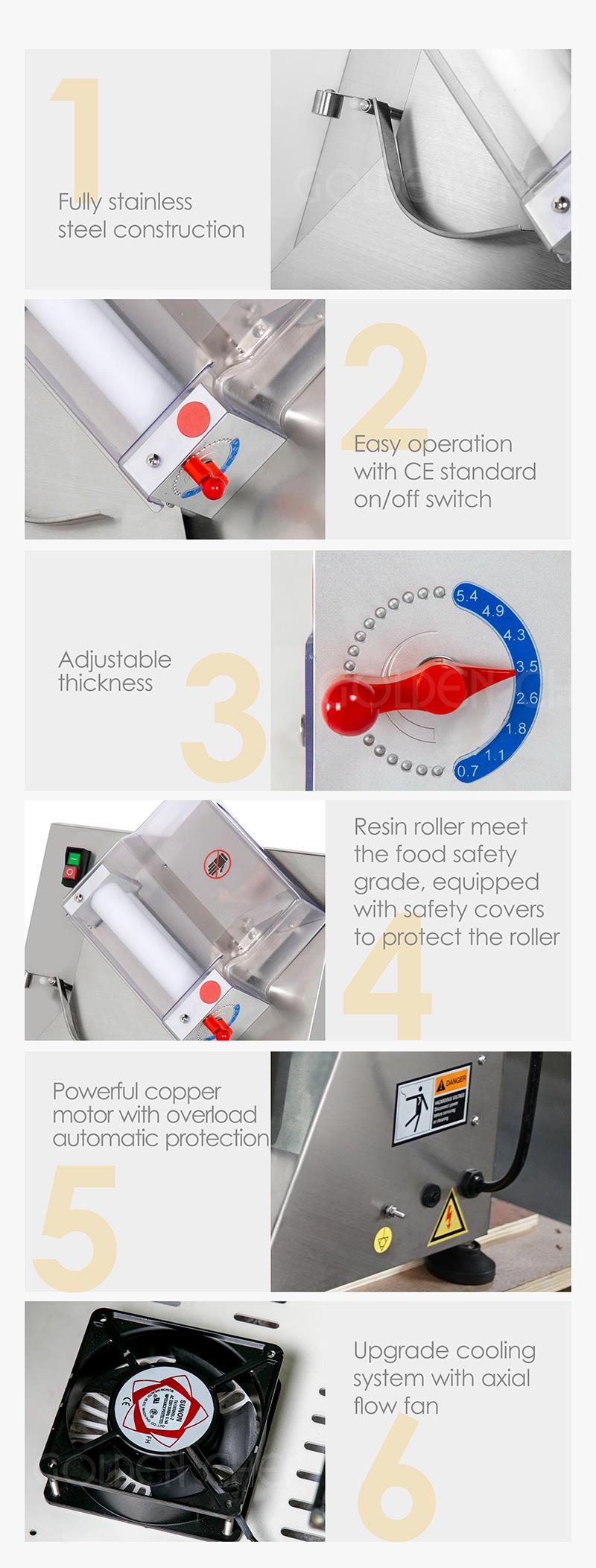 Detailed view of the stainless steel construction and cooling system