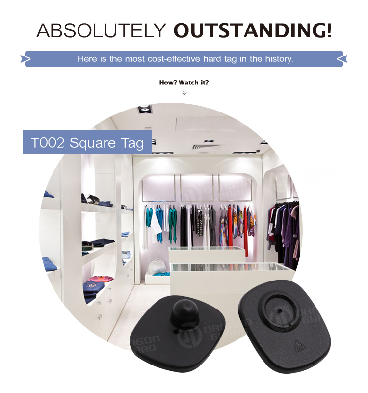 Square EAS Hard Tag T002