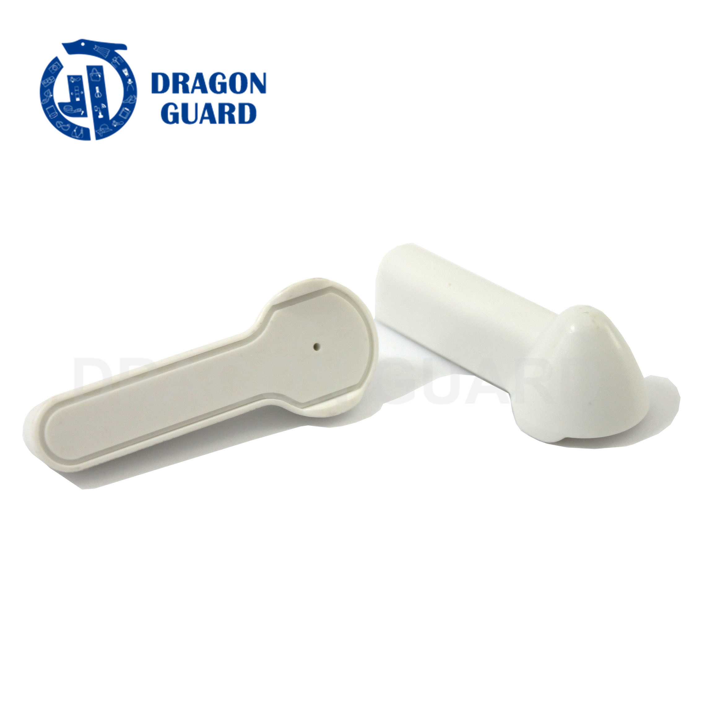Grey Magnetic Locking ABS Security Tag for Clothing Shops