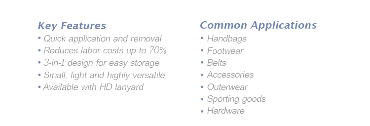 Key features and applications of EAS security tags